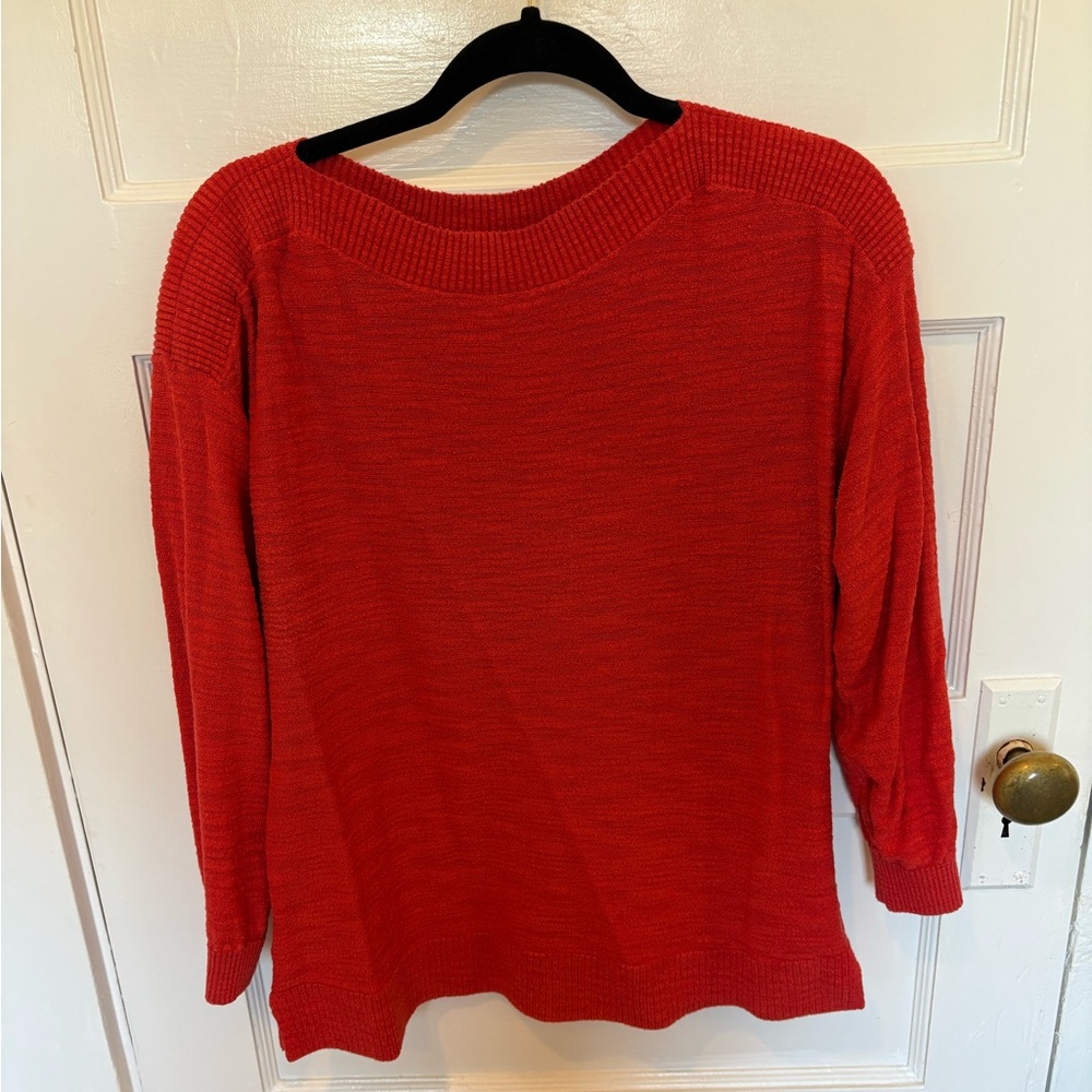 LOFT Vibrant Red Pullover